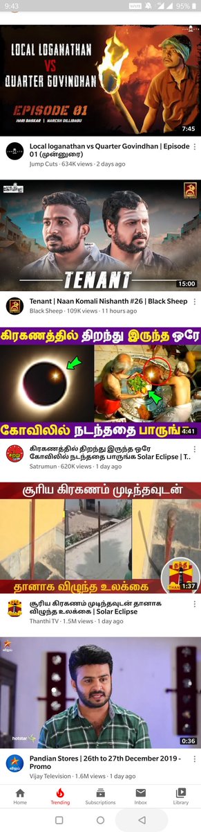 Eruma Saani (@eruma_saani) on Twitter photo The trending tab issue on <a href="/YouTube/">YouTube</a> is still a problem, even though we have better metrics, our videos are not being placed on trending tabs for the reason best known to <a href="/YouTubeIndia/">YouTube India</a>. <a href="/YTCreators/">YouTube Creators</a>
Our latest video: youtu.be/hTjbFozVfiE
Kindly sort this issue
<a href="/Eruma_Saani/">Eruma Saani</a> The trending tab issue on <a href="/YouTube/">YouTube</a> is still a problem, even though we have better metrics, our videos are not being placed on trending tabs for the reason best known to <a href="/YouTubeIndia/">YouTube India</a>. <a href="/YTCreators/">YouTube Creators</a>
Our latest video: youtu.be/hTjbFozVfiE
Kindly sort this issue
<a href="/Eruma_Saani/">Eruma Saani</a>