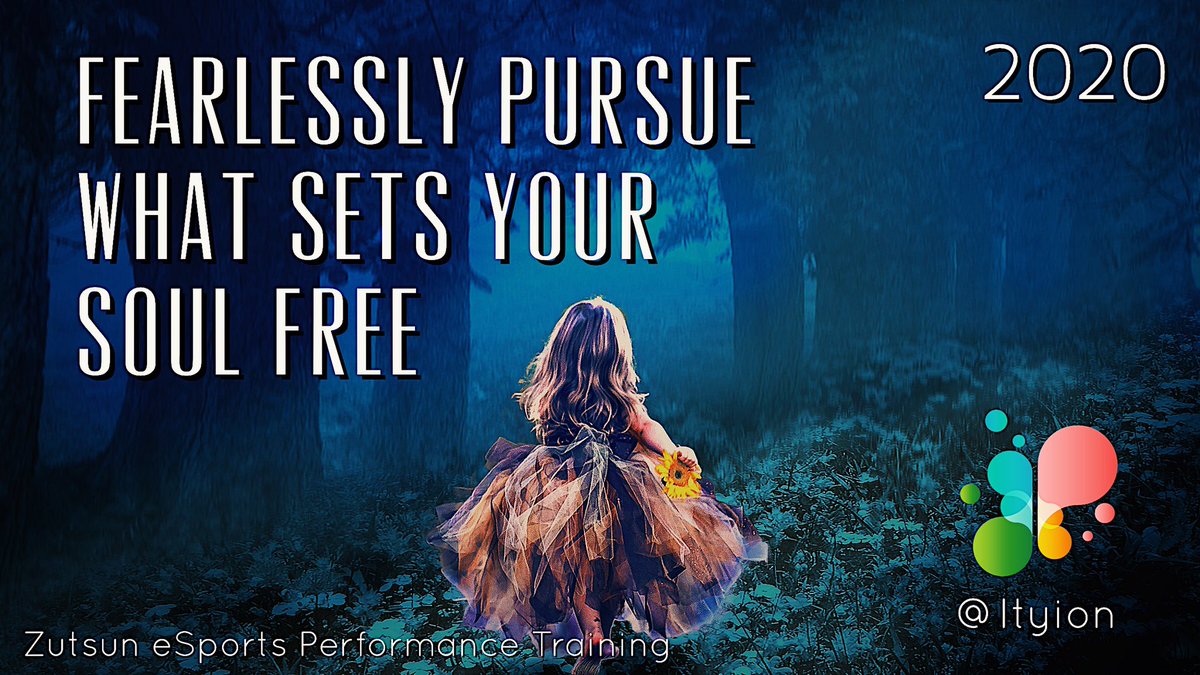 SanaOfSun's tweet photo. Fearlessly Pursue What Sets Your Soul Free. -@SanaOfSun 

#Affirmations and guided #meditations for #eSports competitors to raise #mindfulness and #performance available on @MasterZutsun early 2020.

#LearnToWin #eSports 

an @ityion project. 🦋

#Ityion #EnablingHumanPotential https://t.co/AoJJuSZuuU