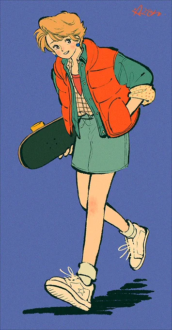 マーティ・マクフライ風 