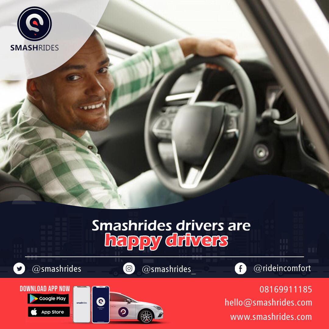 RidesmashNG's tweet photo. Join Smashrides drivers community to start earning as more money. #smashrides #AGoodTimeWithDavido https://t.co/xXdagOlMYg