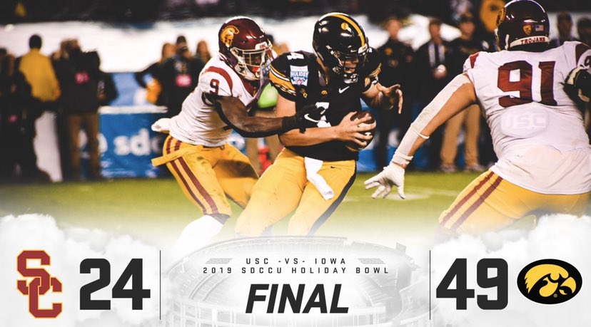 uscfb's tweet photo. Final. 

#FightOn ✌️ https://t.co/2meht0LVoG