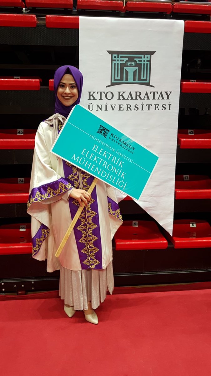 KaratayEEE's tweet photo. Bölümümüzden birinci olarak mezun olan Dervişe Nur Gökalp, bu sene Elektrik Elektronik bölümü sadece 4 tam burslu asistan alan TOBB ETÜ’den burslu asistanlık almıştır. Kendisini tebrik eder, başarılarının devamını dileriz. 👏🏻 https://t.co/tHcyen6GZ7