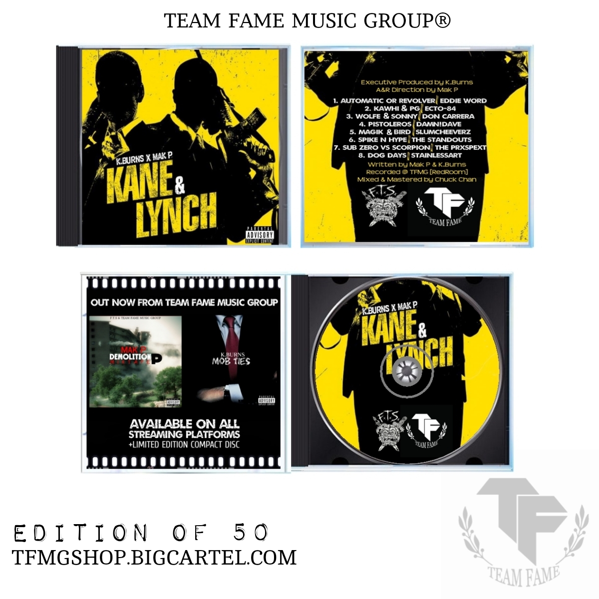 OGUncleBurnie's tweet photo. Me & My blooder @REALTFMGMAKP
#KaneLynchLP OUT NOW via Bandcamp+Limited Edition CD's via @TeamFameGVNG
@Bandcamp:
https://t.co/5aBYS2ITyJ
Limited Edition Compact Disc:
https://t.co/Rx0iyQY8YC https://t.co/hB0XEeSm7b