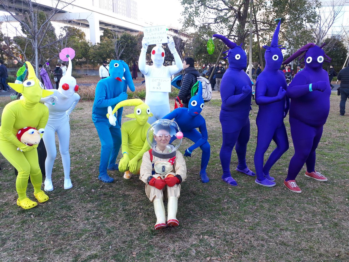 シマ ピクミン合わせ オリマー困惑w C97 C97コスプレ