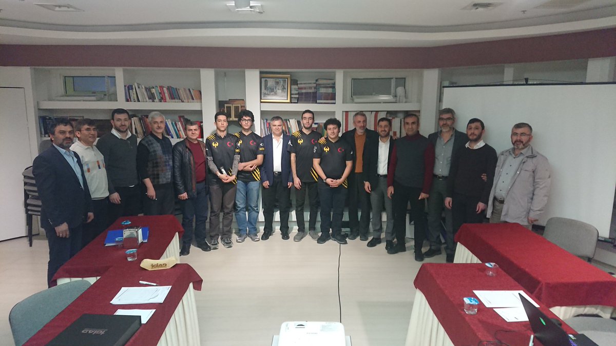 EagleTech7761's tweet photo. Türkiye İktisadi Girişim ve İş Ahlakı Derneği'ne sunum yaptık.
Bize ayırdıkları vakit için teşekkür ederiz. https://t.co/nnf960yWcE