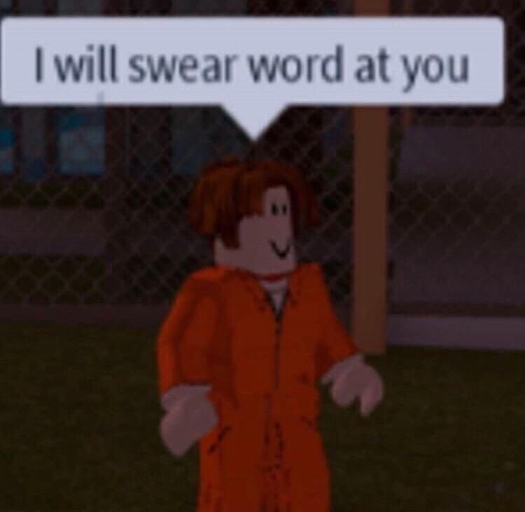 how to say bad words on roblox