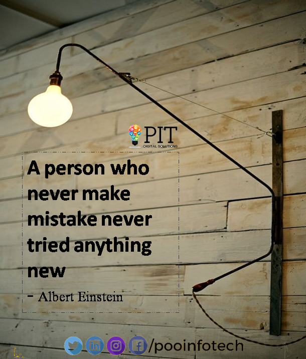 pooinfotech7's tweet photo. Remind yourself daily that mistakes are proof that you are trying.
#MistakesMakeYouBetter #mistakeshappen
#digitalmarketing #digitalmarketingagency #digitalmarketingtips #digitalmarketingtraining
#digitalmarketingexpert #digitalmarketingservices #pittip #pooinfotech https://t.co/KEaHgC2PJi
