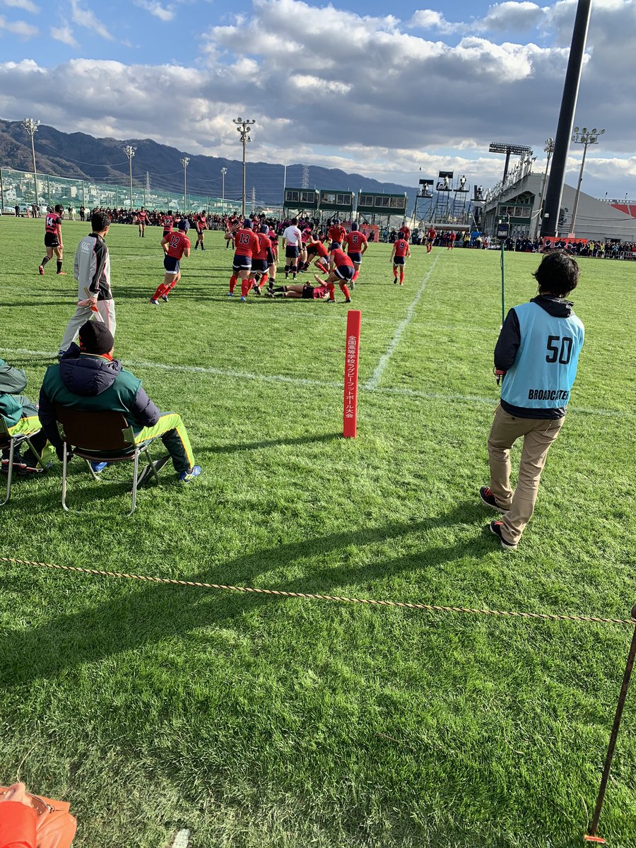 高校ラグビー🏉
秋田中央がんばれ！！