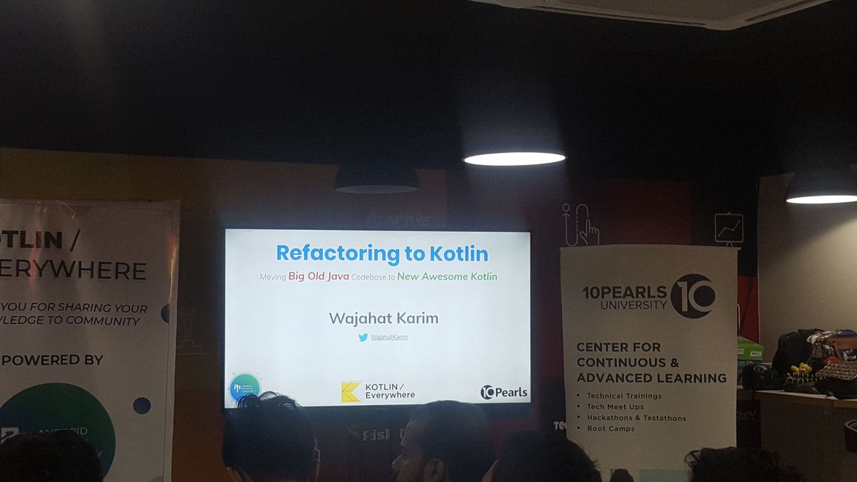 ApcPakistan's tweet photo. #kotlineverywhere #Kotlin #apc #10pearls https://t.co/bGp0TYjx9Z