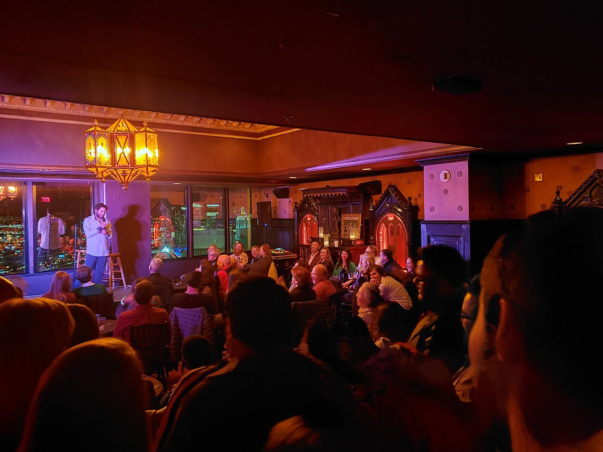 MrDirtyComedy's tweet photo. #Headlining a #PackedHouse at this month’s #HeightenedShenanigans is the #Amazing @Kabeezy #Uncensored #ComedyWithAView #63FloorsUp @FRLasVegas @HOBLasVegas @MandalayBay @gabelopezcomedy #Vegas https://t.co/eaRFBYnnb3