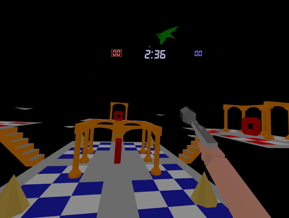 mindthreat's tweet image. Playing Dactyl Nightmare VR like it&apos;s 1991 #Virtuality