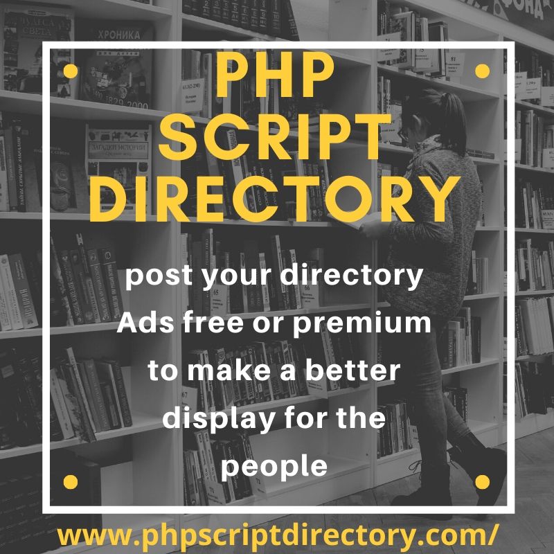 sathish19491324's tweet image. PHP Script Directory is a Free and Commercial Scripts of Popular Websites which provides unlimited category to post your requirements. Contact +91 9790033633 Are
Visit:bit.ly/39k692T
#PHPScriptDirectory #ReadymadeScriptDirectory #PHPCloneScripts
