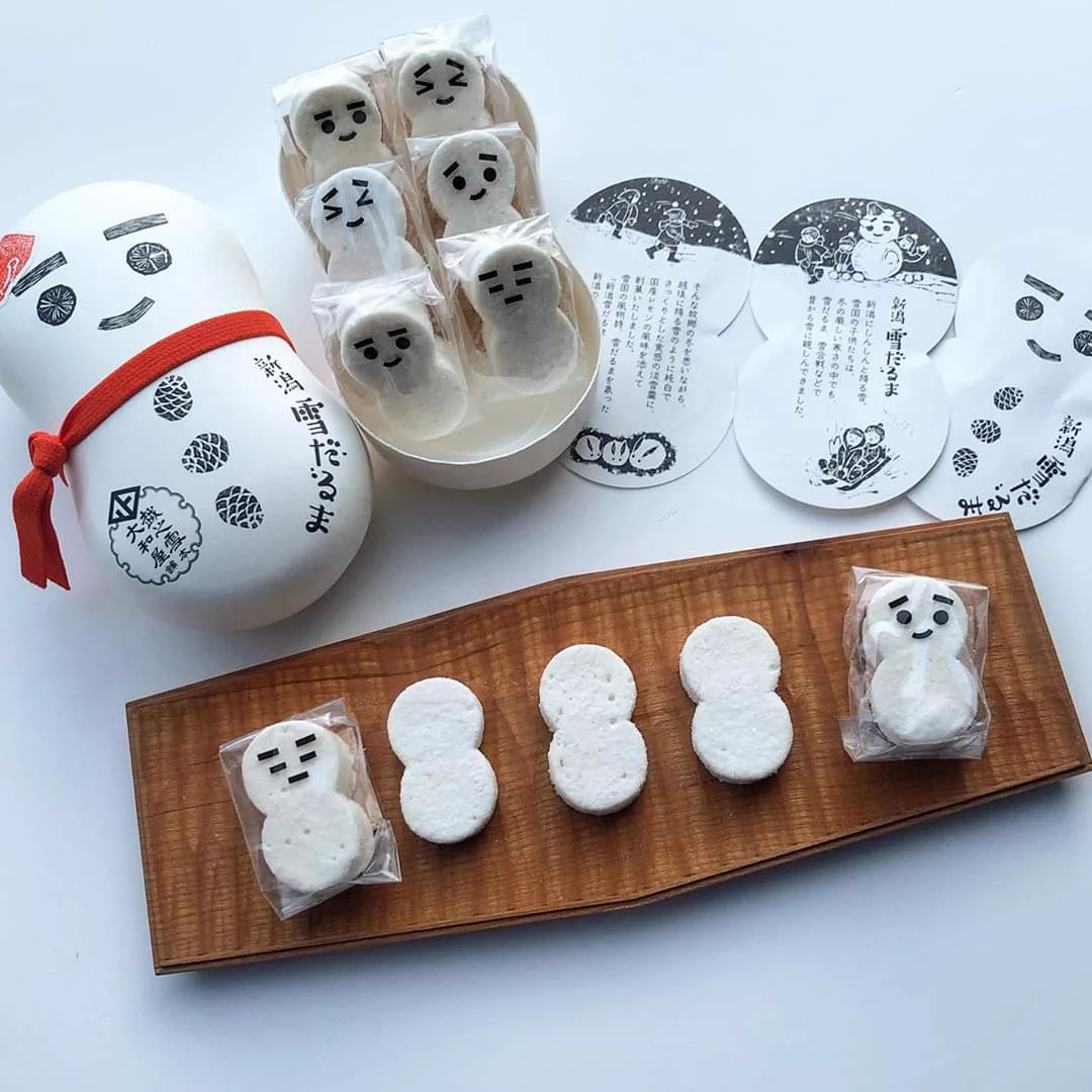 可愛すぎる！食べられる雪だるまが話題！