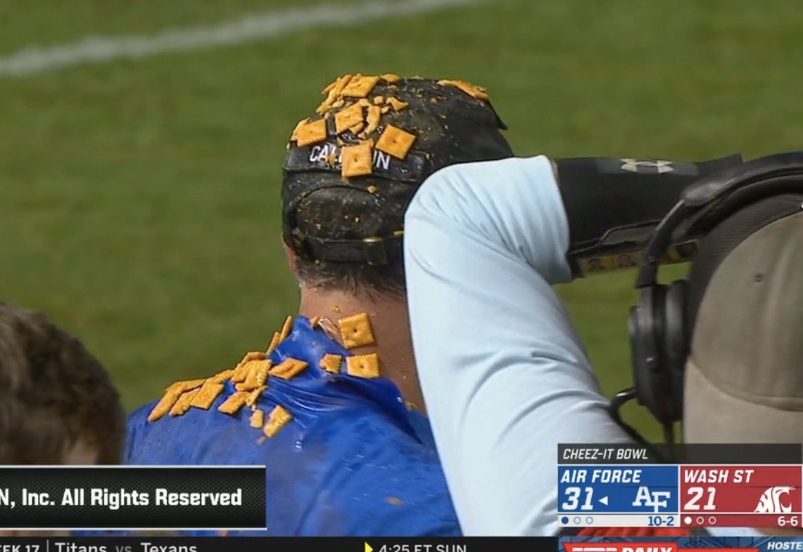 Following the example of this year's CheezIt Bowl and Sun Bowl, what