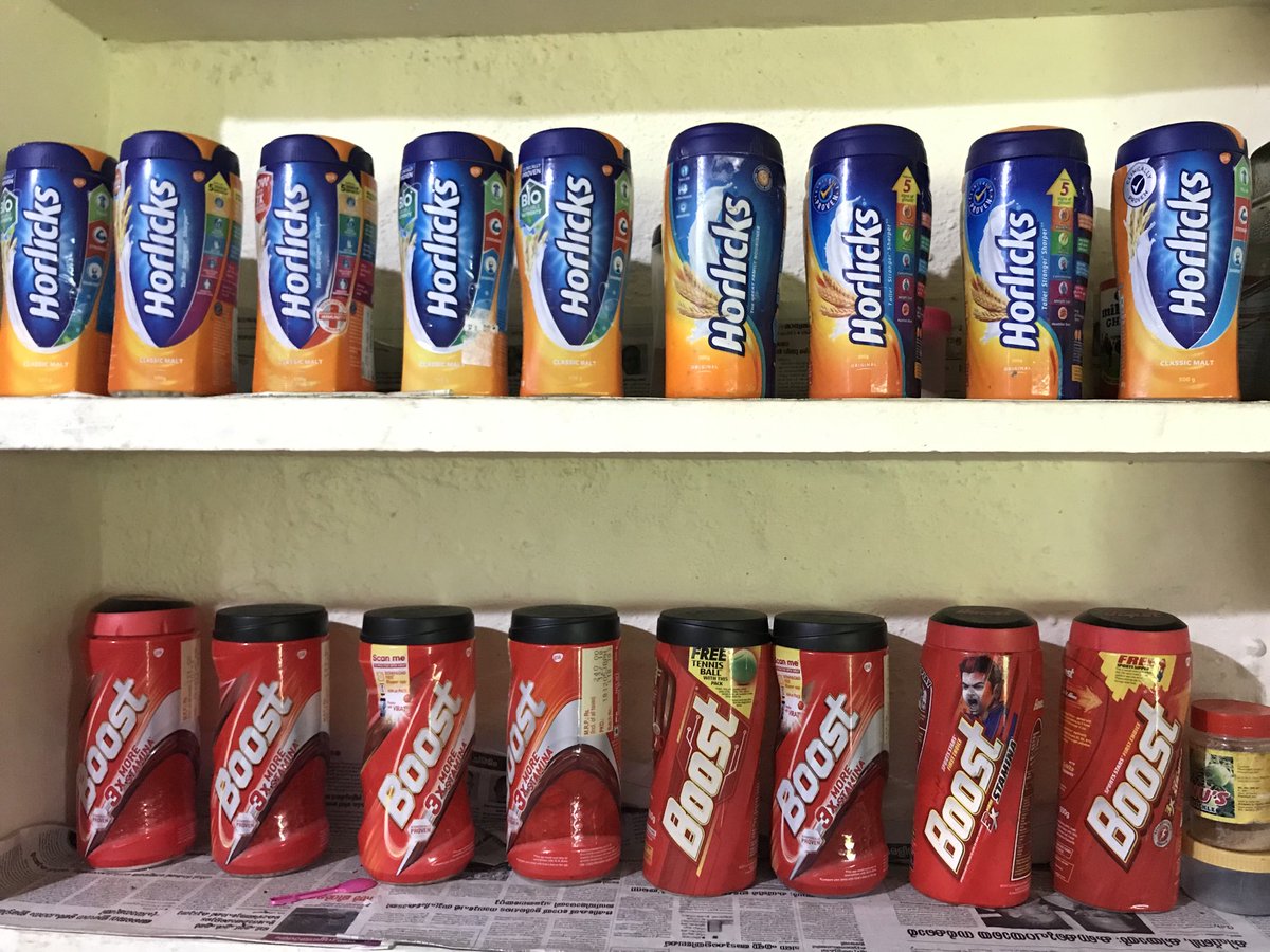 Healthy competition of ⁦<a href="/Horlicks_india/">Horlicks India</a>⁩ and ⁦<a href="/Boost_Energy/">boost_energy</a>⁩ in my aunt’s house
Who will win this match??
⁦⁩ ⁦⁦<a href="/GSK/">GSK</a>⁩ ⁦<a href="/GSKUS/">GSK US</a>⁩ ⁦@GSKCH_INDIA⁩