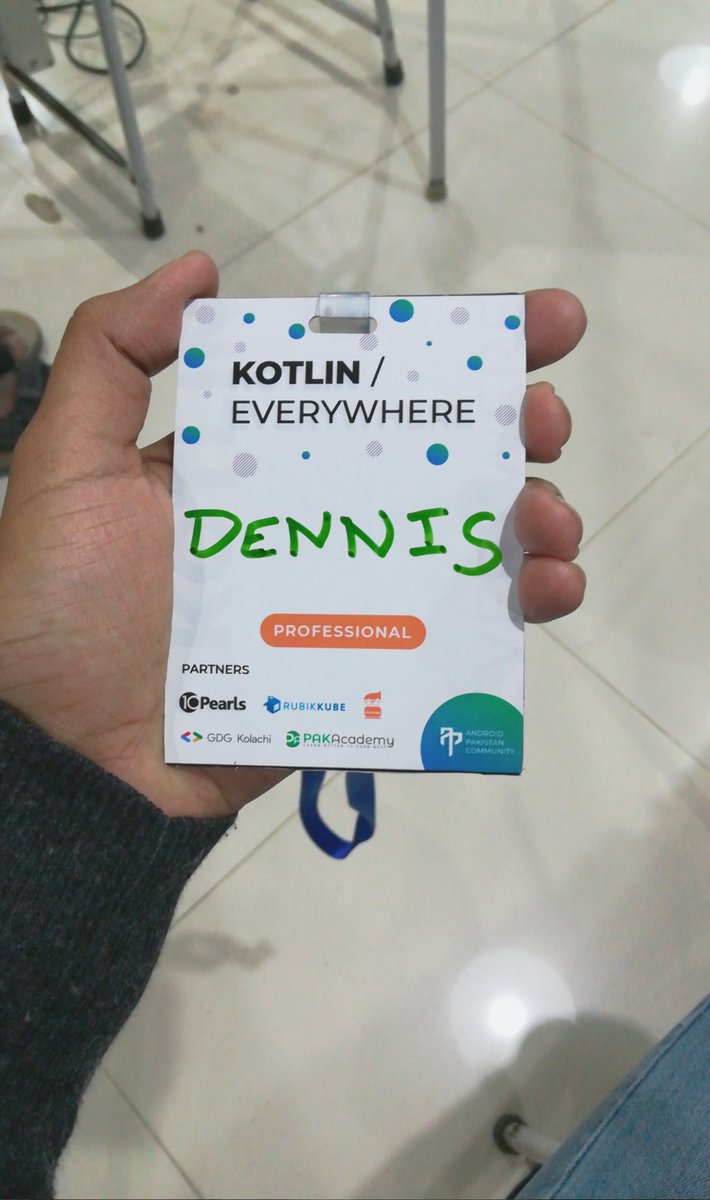 DennisRufiGill's tweet photo. Attending Kotlin Everywhere event at @10PUniversity. This event is organized by @ApcPakistan.
#teamprofessional #Kotlin #kotlineverywhere https://t.co/yfkMxppHmM
