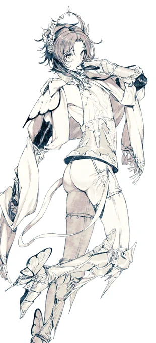 趣味の服を着せたランです 