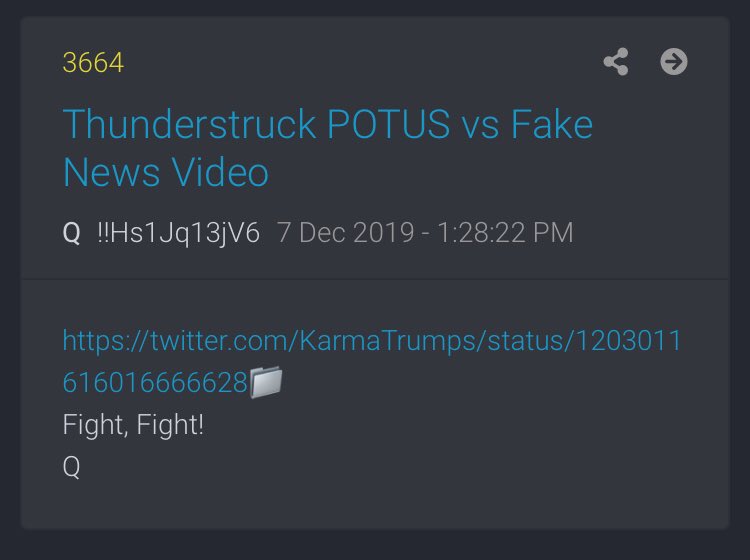 15/ So what does this mean?They blared their TRUMPets and gave a mighty shout.Q is asking us to begin the shouting?3748, 3664Be ready Anons.