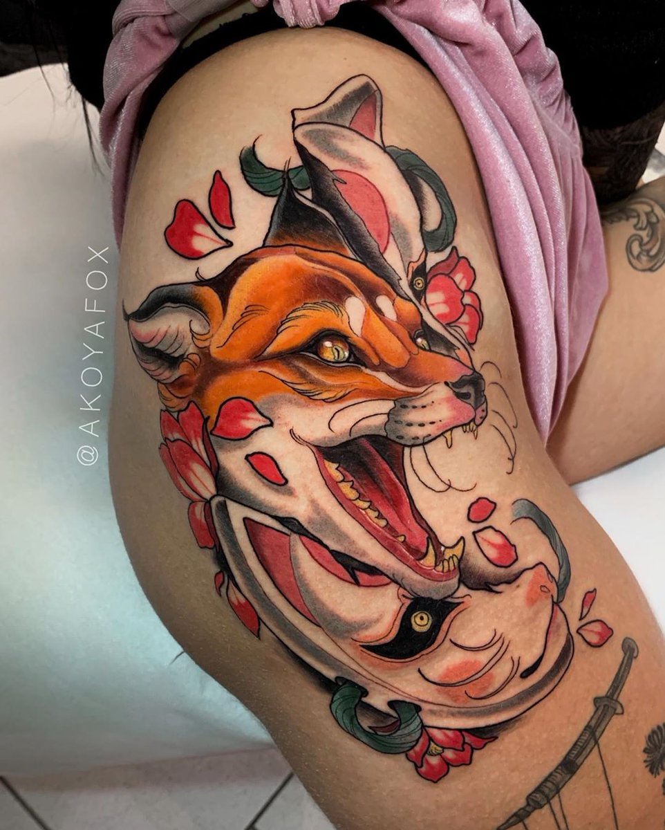 tattooshopuk's tweet photo. Another fantastic fox design by @akoyafox
.
#tattooshop #thetattooshop #tattooshopsupplies #thetattooshopsupplies #foxtattoos #fox #foxtattoo https://t.co/olX3VUHtgQ