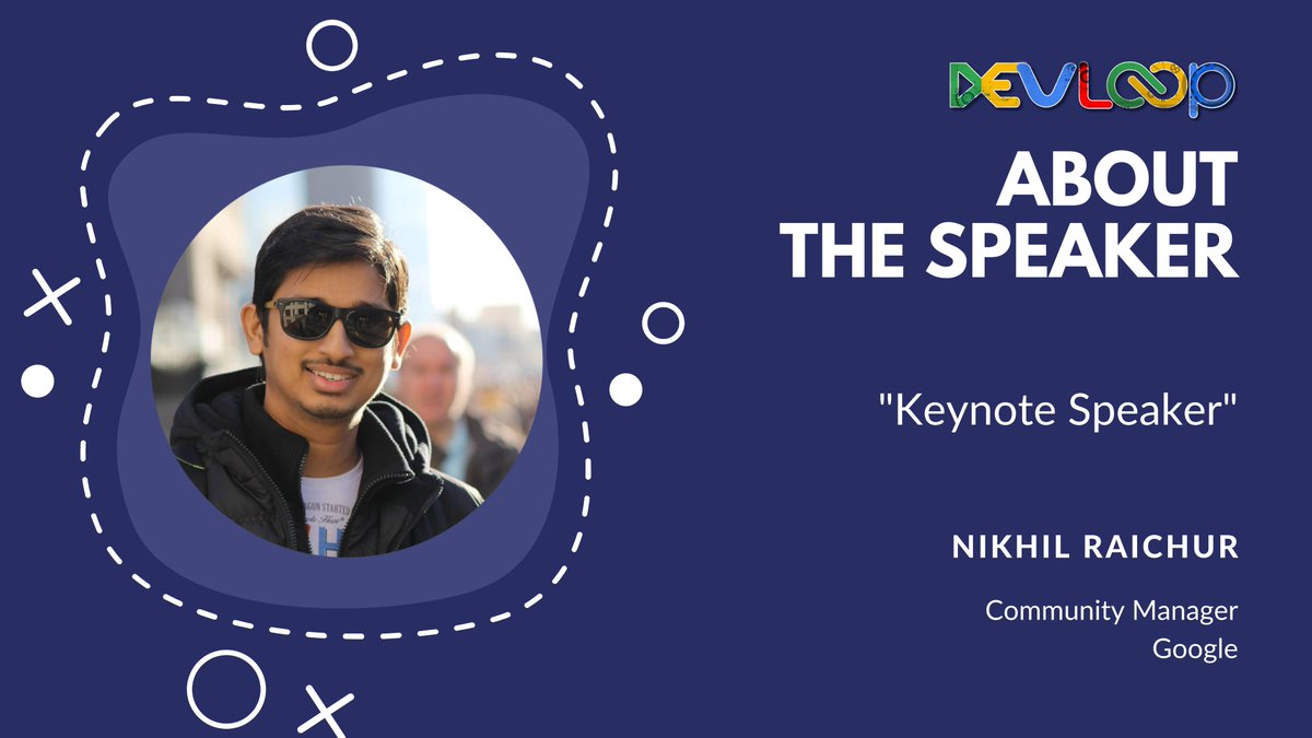 Mehdevclub's tweet photo. Meet Our #Keynote Speaker #2 :: #DEVLOOP🎉
Nikhil Raichur is a community manager at @GoogleIndia. He has done Masters in Cloud Computing from the University of Essex, United Kingdom.
Connect With Nikhil: @nikhilraichur91
Interact with him at DevLoop!🥳 https://t.co/adnmcCdmoT