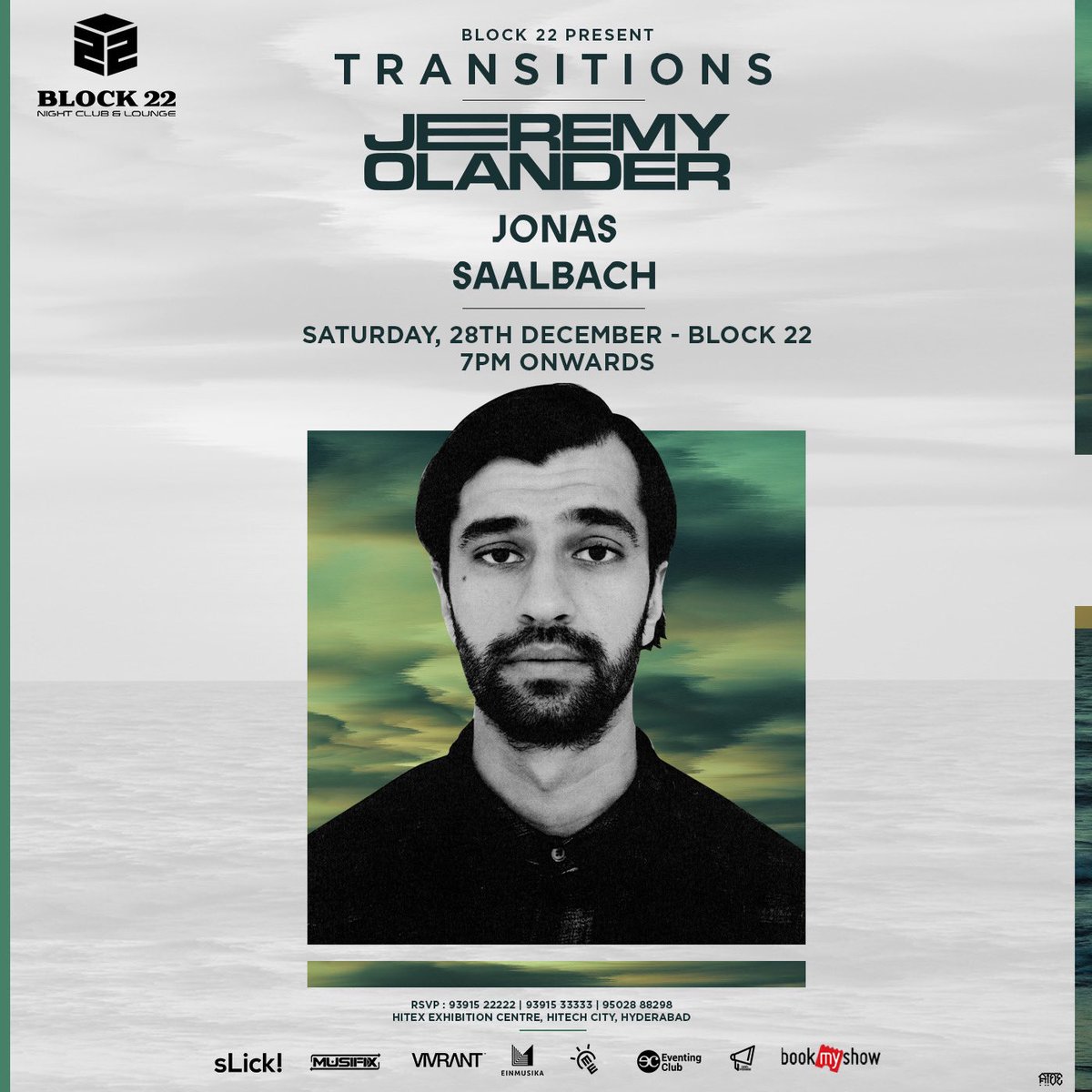 #Hyderabad #GigAlert Biggie tonight at <a href="/Block22Hyd/">Block 22 Nightclub & Lounge</a> as they welcome these two geniuses, <a href="/vivrantmusic/">Vivrant</a> boss <a href="/jeremyolander/">Jeremy Olander</a> and the Berlin based #Einmusikarecordings star #JonasSaalbach. We’re in for a proper Saturday night bender. Tonight 8pm Onwards