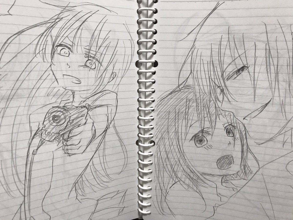 うわああああああ部屋掃除してたら高校の時の絵が出てきたあああああああああああああああああああああ 