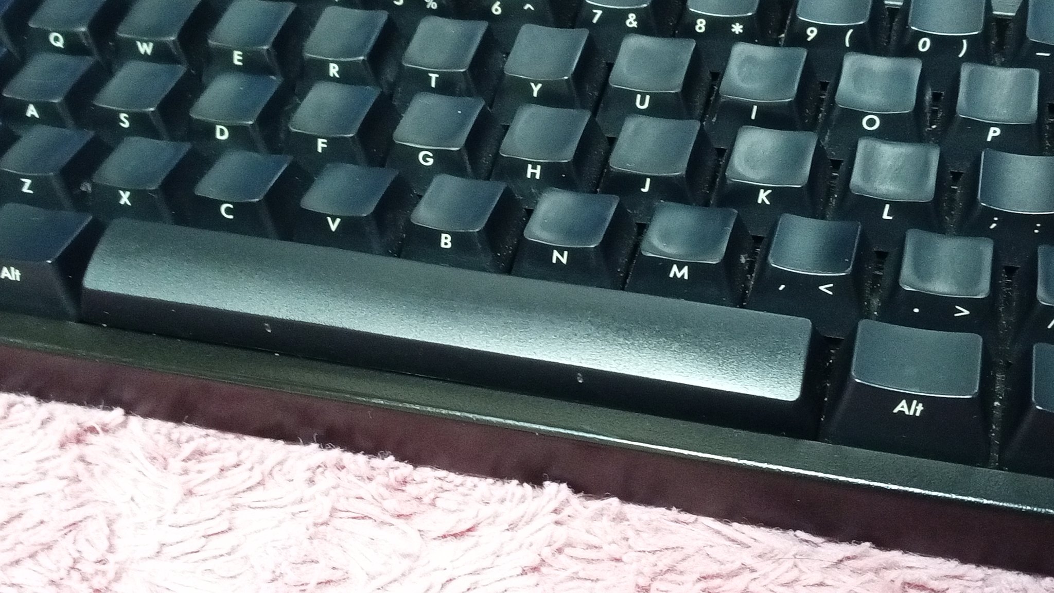 8bit ららぽんさんの動画でスペースキーを逆にするとカチャカチャいわなくなるって言ってて試してみたら たしかに音がよくなった みんなも試してみて