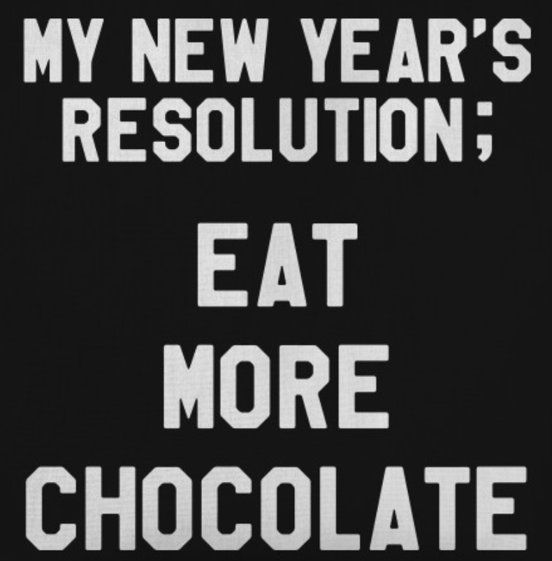 Be Happy
...Eat More Chocolate

#funnysaying #lol #newyearsresolution #Chocolate #Chocology #ChocologyUnlimited #Fatassfudge #Fudge #chocolateshop  #ArtisanChocolates #ChocolateEvents   #stonybrook #chocologycares   #corporategifts