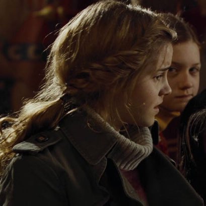 gayrauder's tweet image. hermione’s hairstyles appreciation tweet.