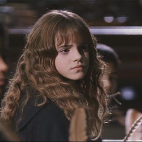 gayrauder's tweet image. hermione’s hairstyles appreciation tweet.