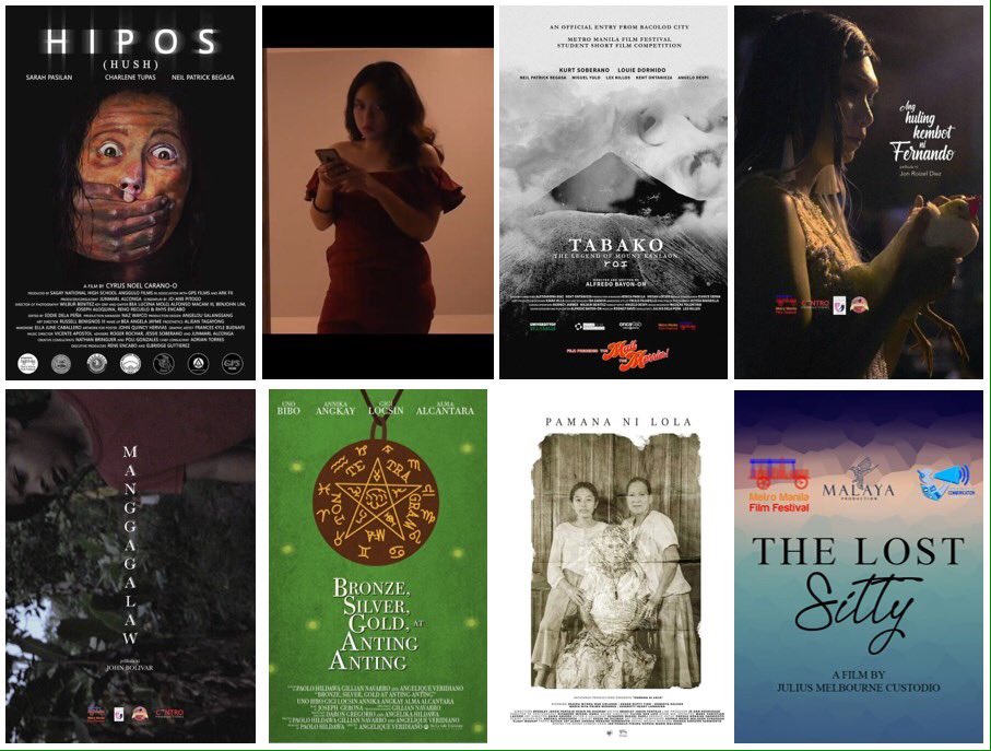 CreativeLabPH's tweet photo. SUPPORT MMFF 2019 Short Films: Still Showing in SELECTED Cinemas Nationwide, #2019MMFFStudentShorts

#PamanaNiLola
#Manggagalaw
#AngHulingKembotNiFernando
#TheLostSitty
#BronzeSilverGoldAntingAnting
#Hipos
#Tabako
#DatingApp https://t.co/g5jf2o4lzK