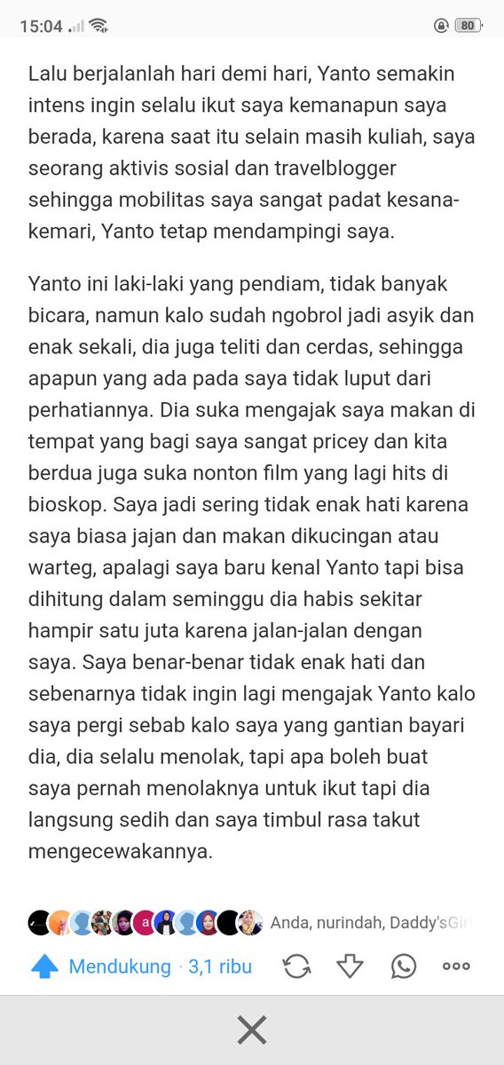 itstuitter's tweet photo. makin g ada niatan nikah aj njr https://t.co/R1jlICTxZ1