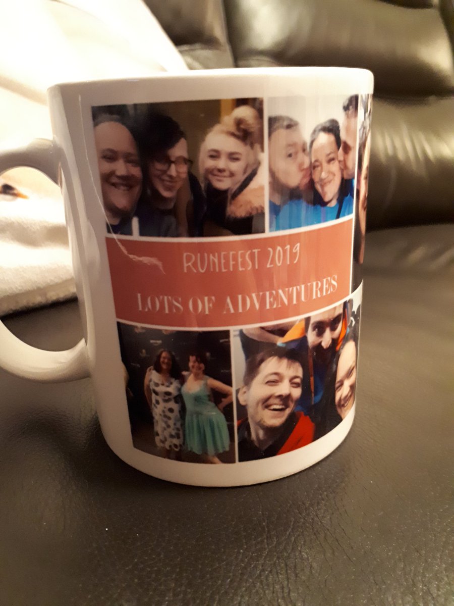 twinklemilton's tweet photo. Finally have a little time to post my now annual runefest mug a la @TracyRoshLuna starring @CallyRaven @Jas_Sands @Aidenn_RS @Bod611 @DylaKimbodiac @squidge_rs @JagexJester @DinkersDoo @dannymc1993 #memories #runefam TYSM XX https://t.co/dY9ClOHVJI