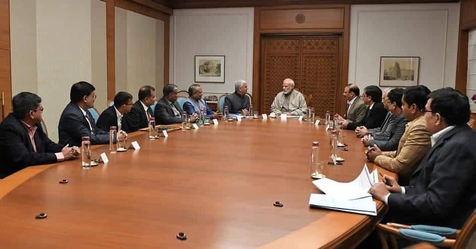 SGCCI delegation meets PM Modi in New Delhi, discuss the issues pertaining to industries