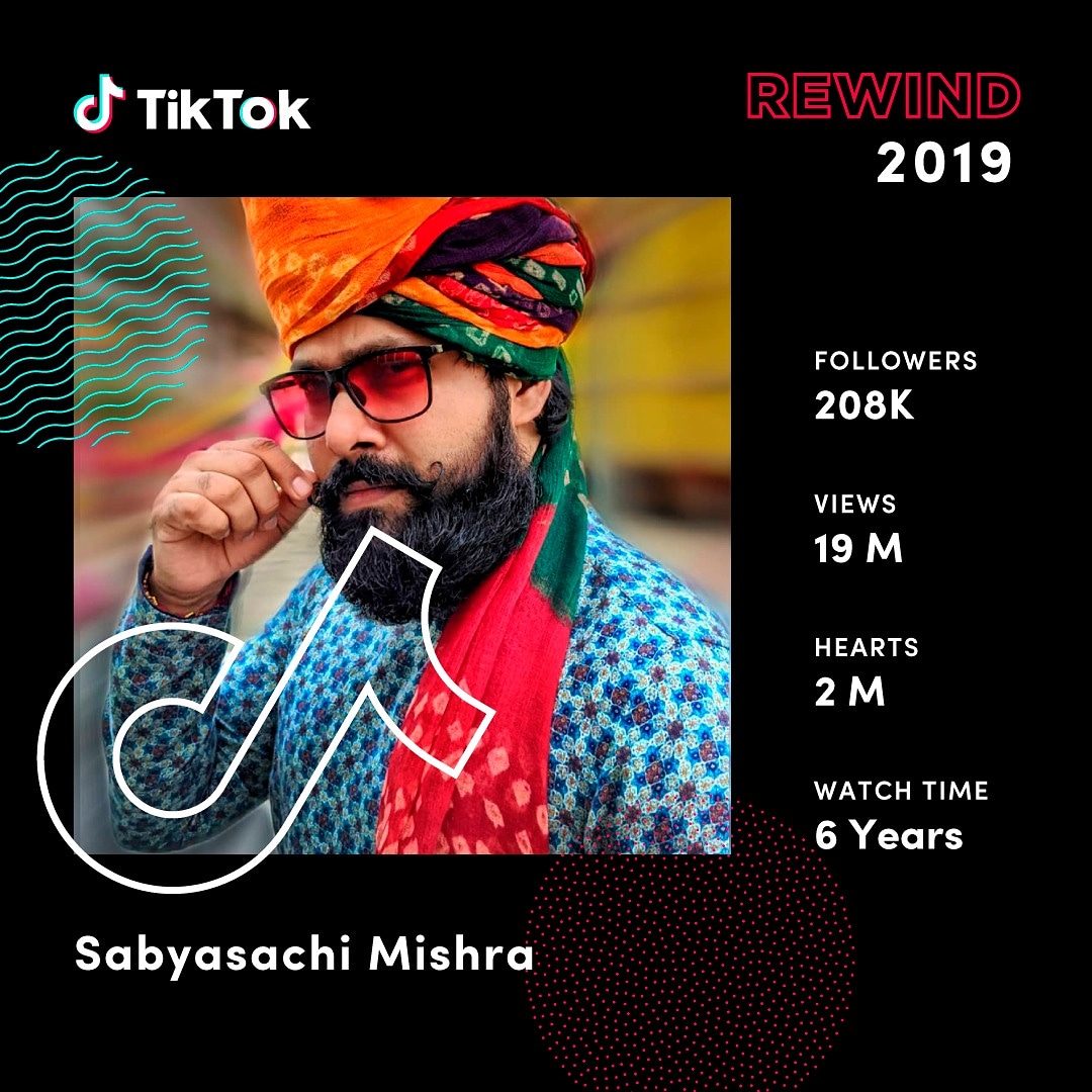 Yehhh!! 19 Million Views & 2 Million Hearts!! this is a journey of one and half month! #TikTokRewind2019 @TikTok_IN #tiktok #tiktokindia #tiktokodisha #odiamuser #callforodia