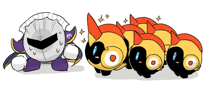 血の気の多い方々とポケモンたちのラクガキ 
