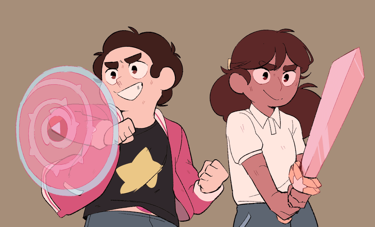 TraChiuArt's tweet photo. Found some cool brushes and decided to draw some connverse cuz I miss them being together.
#StevenUniverseFuture 
#StevenUniverse 
#connverse https://t.co/Cnab1aaepC