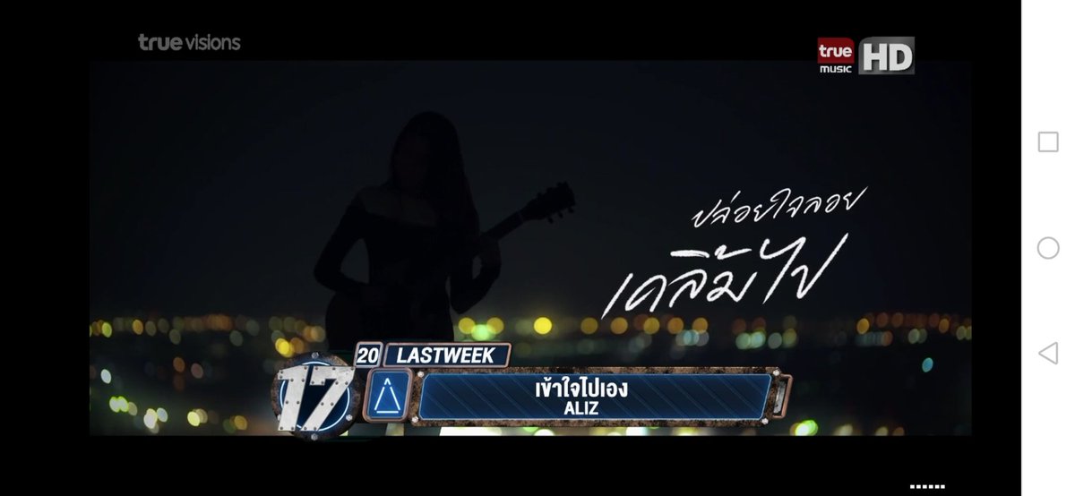 ple_pis's tweet photo. อันดับ17 ขึ้นจาก 20 #เข้าใจไปเอง #ALIZband #TrueMusicTop20 https://t.co/2GQ3PYmtnx