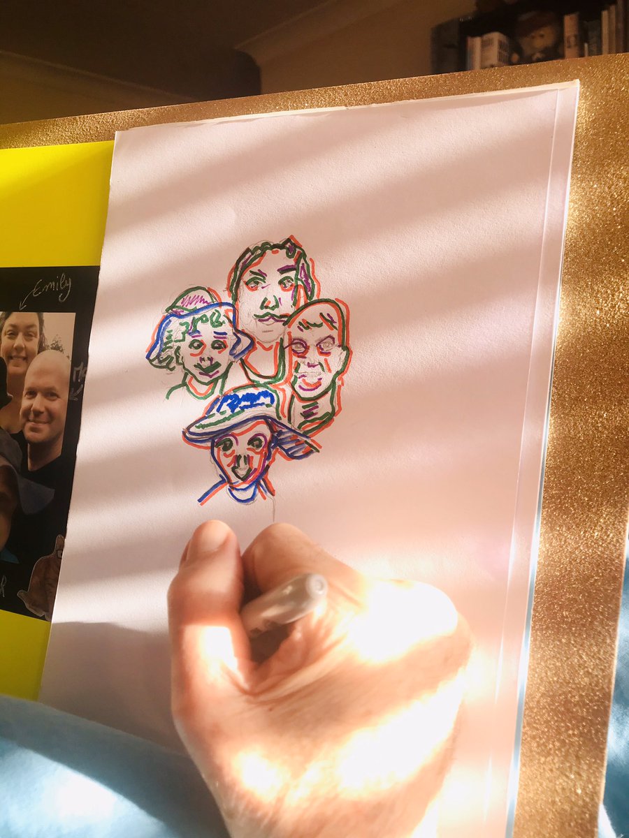 WickertRachel's tweet photo. Keeping on co-creating till we drop! #artthebestmedicine #themanyfacesofdementia #drawingisbreathing #thanks4remembering https://t.co/Jbu6Sim5aw