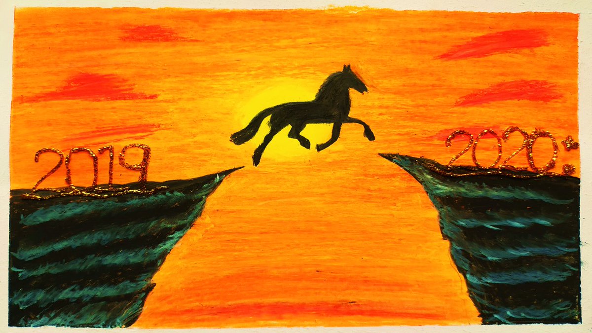 FunCrafts2's tweet photo. New Year Drawing for Beginners with Oil Pastels - Step by Step | How to Draw 
Watch this video on following link
https://t.co/Z3g0uCRNc7
for further videos please visit our channel
https://t.co/ItWRYG0t7N
#newyear #af19 #saturdayThoughts #iqbalBano #funcrats #Fun #Drawing https://t.co/TPet68Ed2C