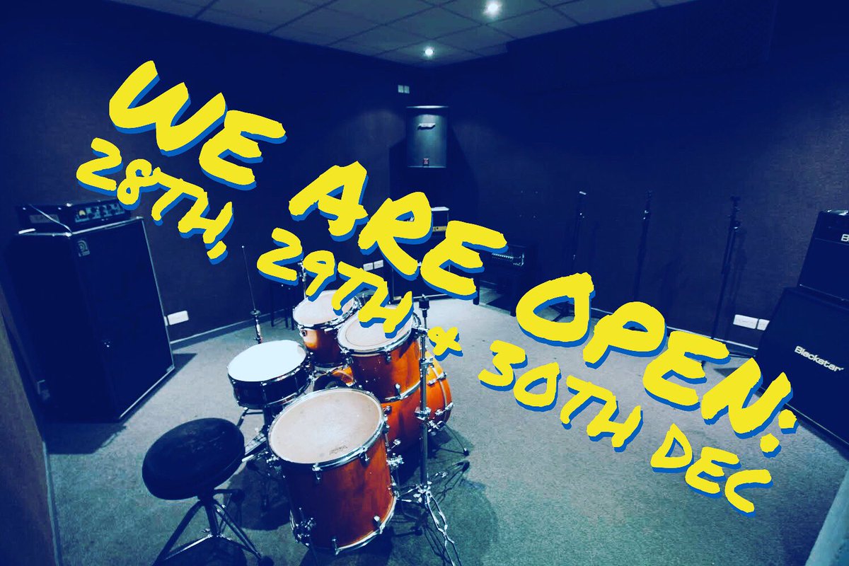 Panic Music Rehearsal Studios tweet media