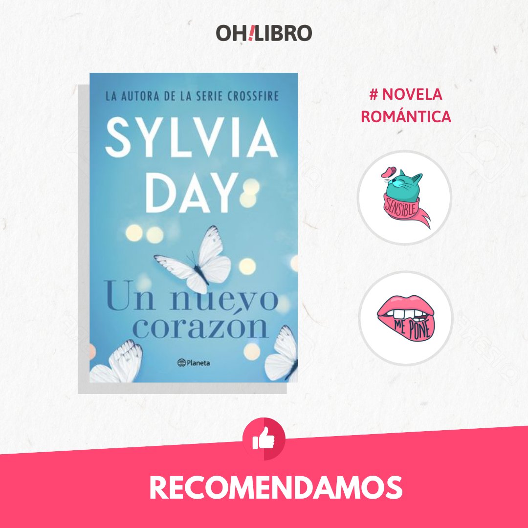 OhLibro's tweet image. 📌Hoy recomendamos "Un nuevo corazón" de Sylvia Day. 

📚Emotiva y desgarradora. Un nuevo corazón marca el brillante retorno del fenómeno mundial Sylvia Day, autora de la serie Crossfire. 

➡️ Más info bit.ly/nuevo-corazon

#RecomendacionesLibros #novelaerótica #FelizSábado