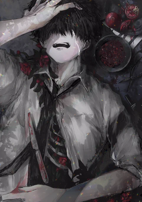 #2019年自分が選ぶ今年の4枚 
不敬虔で曖い絵を描いていました。
さらに成長していけますように。

今年も一年間有難う御座いました☺︎ 