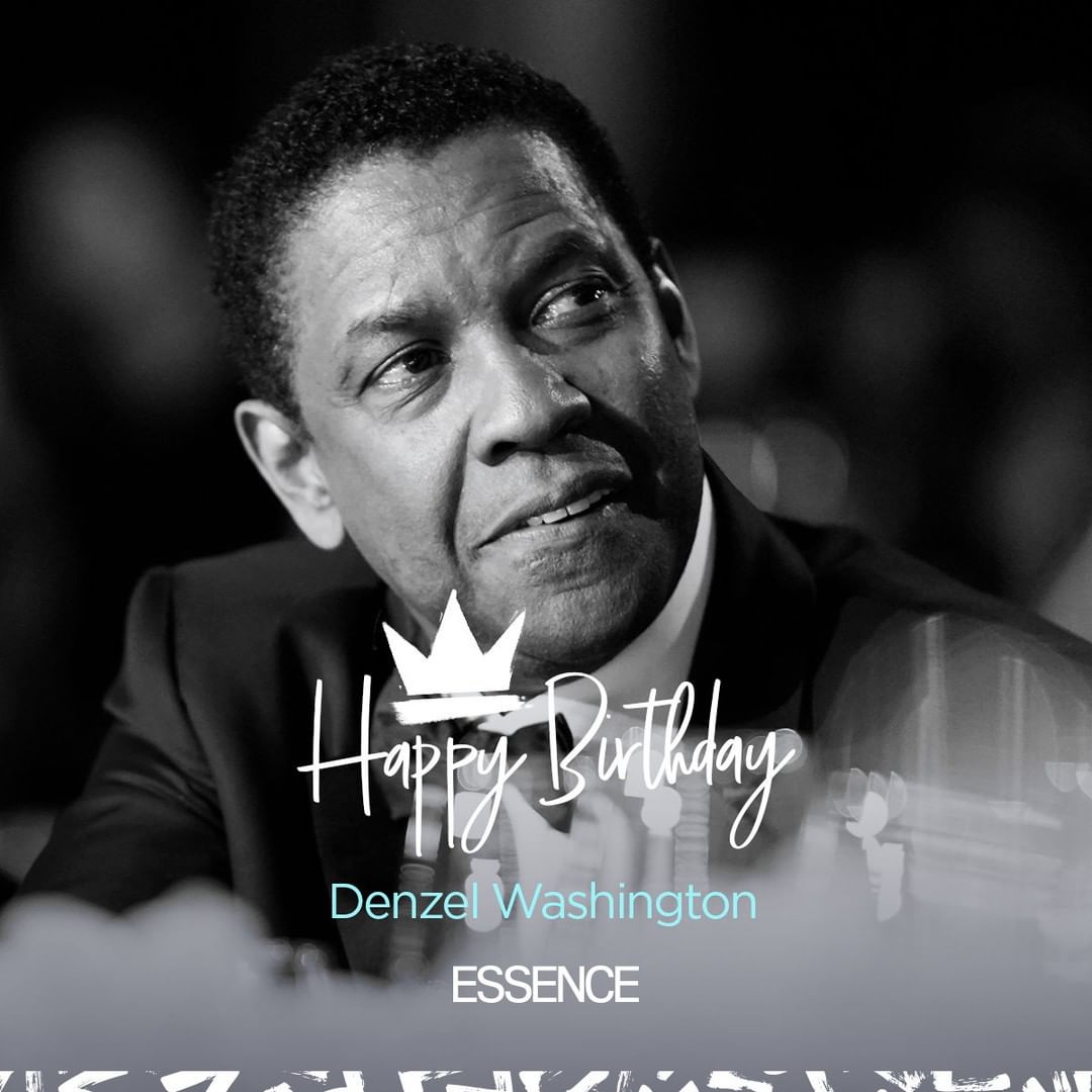 Happy 65th birthday to the one and only Denzel Washington. 