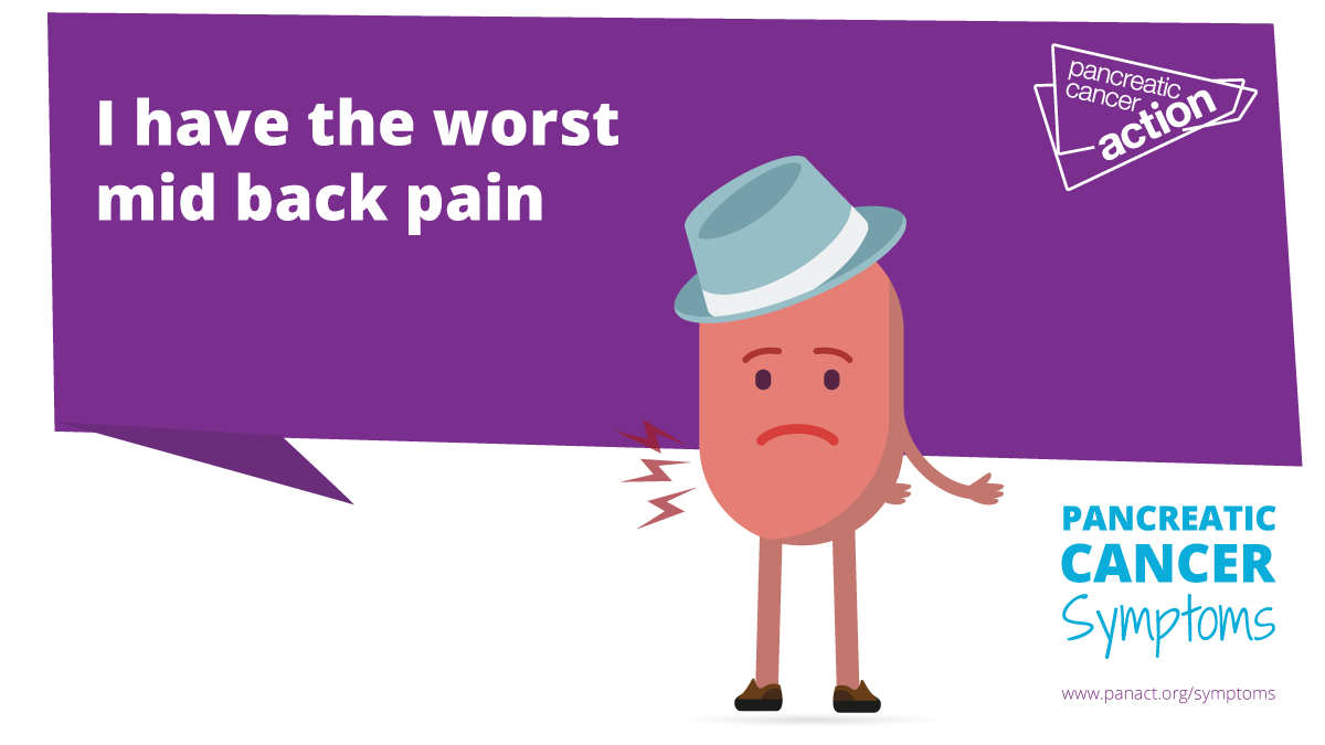 Pancreatic Cancer Action on Twitter "Many people experience back pain