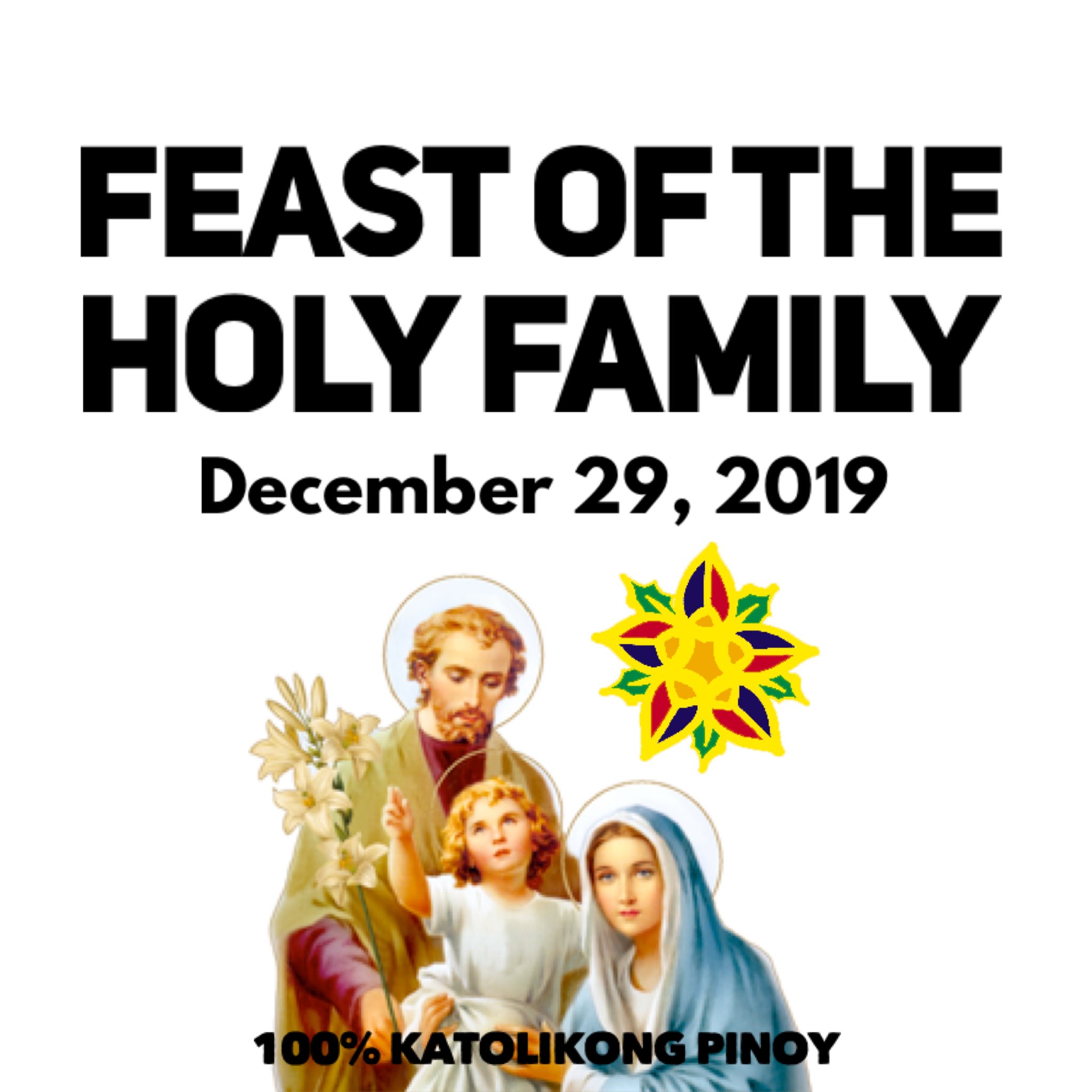 Feast Of The Holy Family 2025 Traditional Calendar