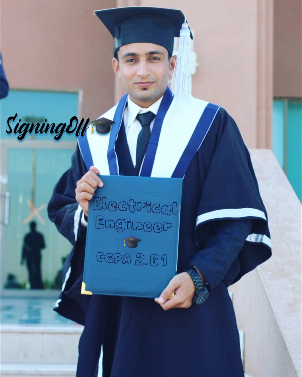 sunilludhani's tweet photo. Go #confidently in the #direction of your #dreams..! 
#Graduated #MUET
#23rdConvocation
#Electrical_Engineer
#SigningOff🎓 https://t.co/zMN1Y42B9y
