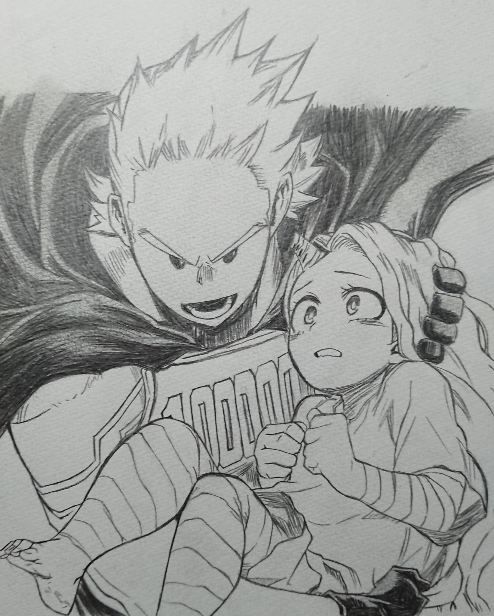 G H Satoshi ヒロ垢 個性 模写 Twitterren 自分の弱さを受け入れ 乗り越えてきたことがルミリオンの強みになっていることに 改めて気付かされました 個性が失くなっても最高のヒーローです 個性が 復活することを心から願っています 過去絵 Mvpヒロアカ