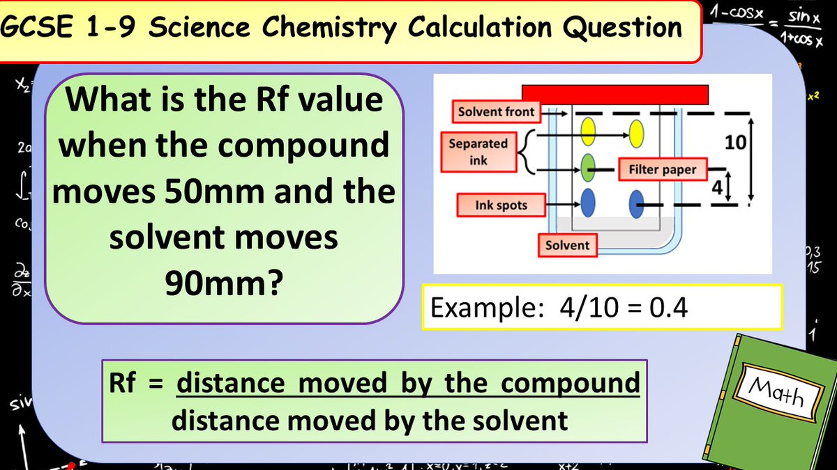 Don't forget about the extra maths content in the new GCSE Science spec!  Have a go at this chemistry calculation practice question.

#ukedchat #aqachemistry #aqascience #sciencerevision #revision #ocrchemistry #edexcelchemistry