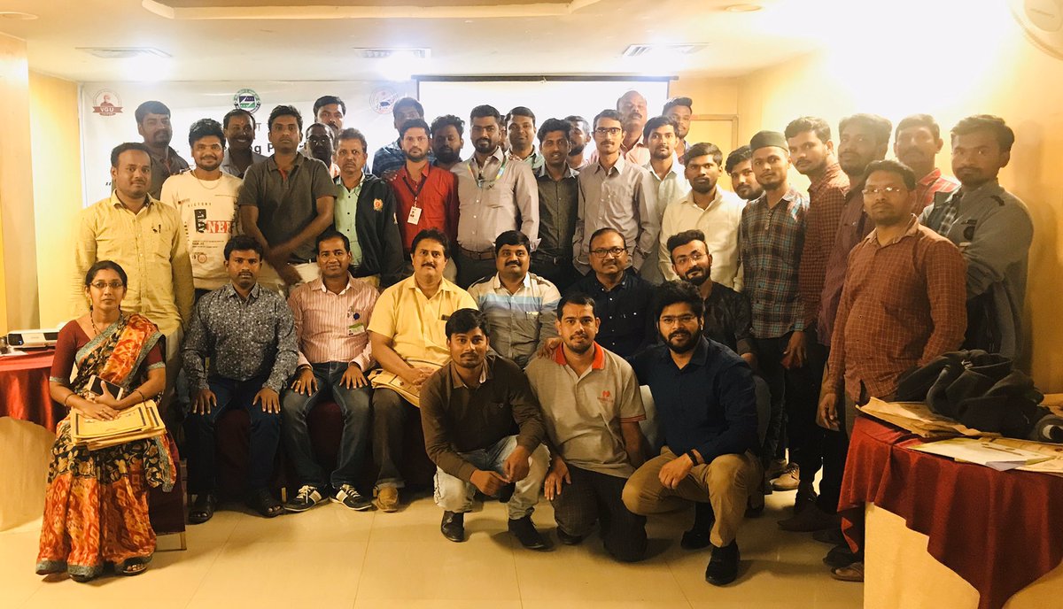 AnujEnergy's tweet photo. We made it!!
Housefull @beeslp_  training programme at Nizamabad today. Thanks to all the retailers. @beeindiadigital @VGUJaipur @Design2O @TSREDCO1 https://t.co/xS5wgBxEjn